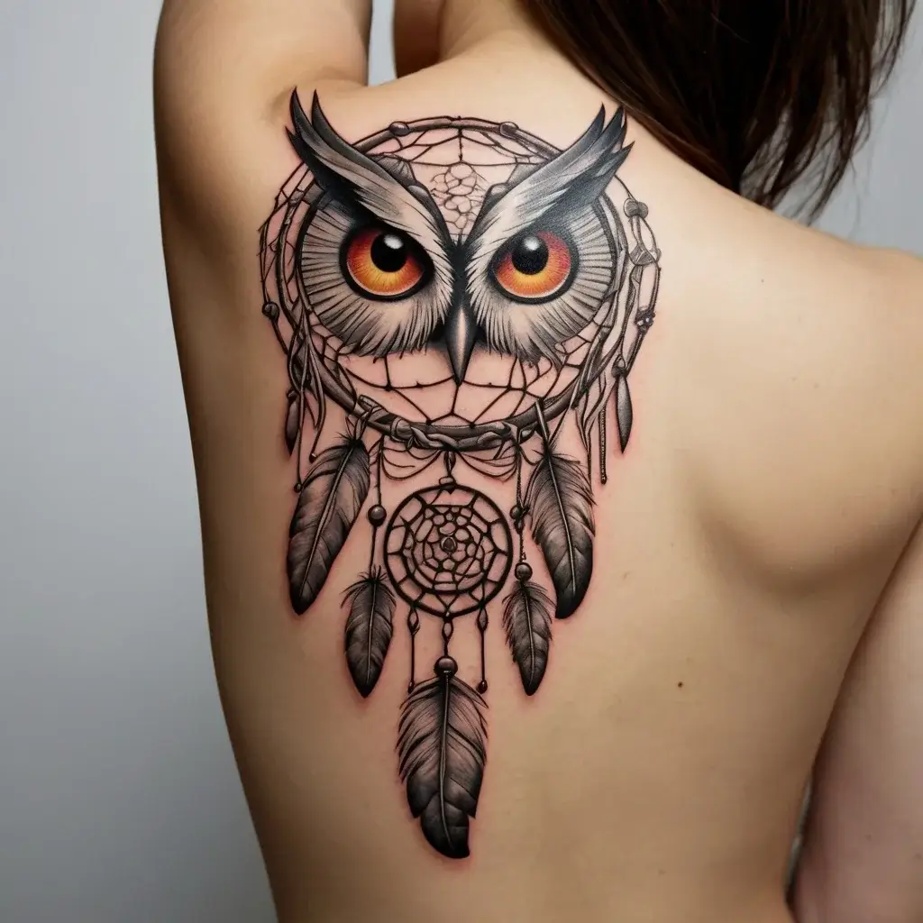 dream catcher tattoo (73)