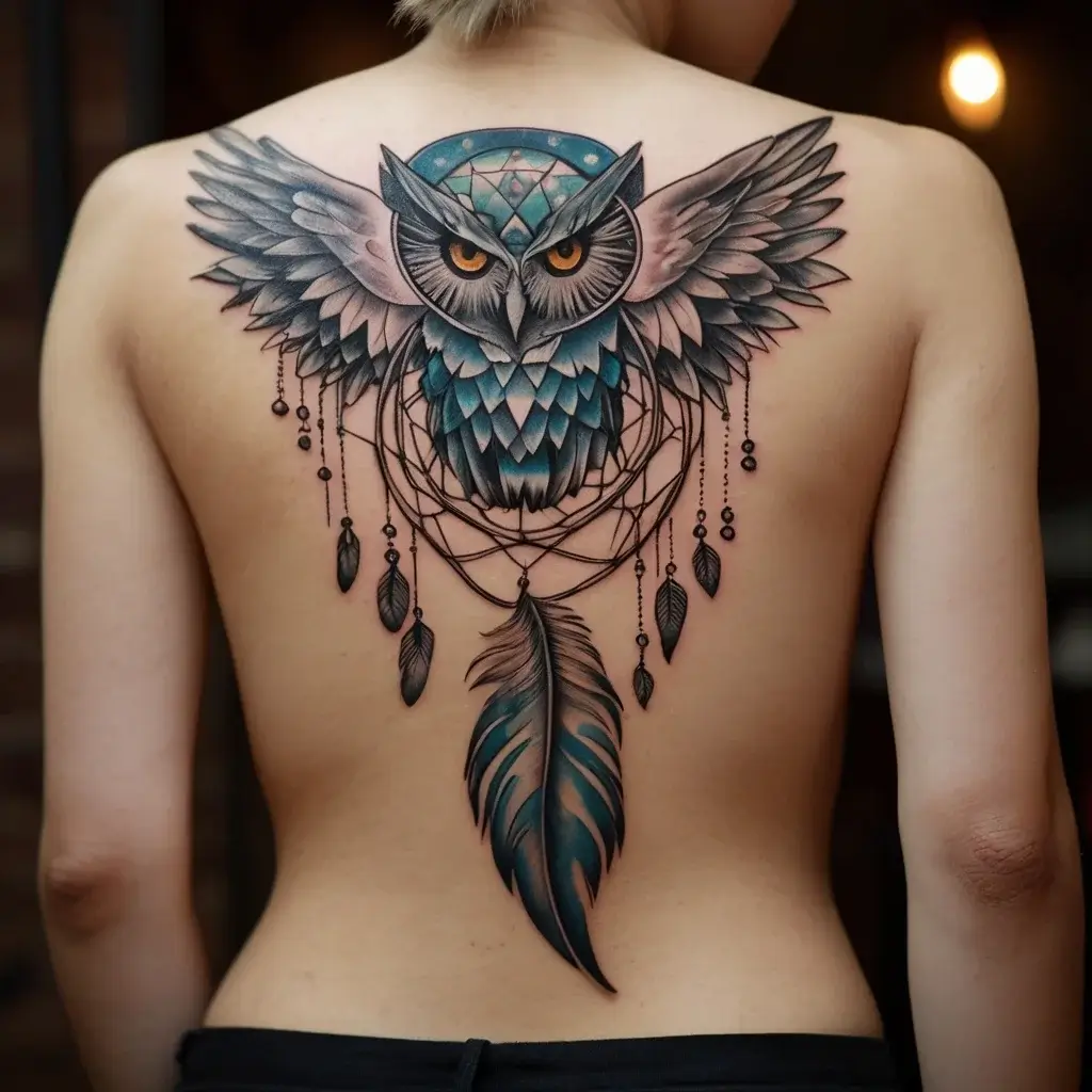 dream catcher tattoo (74)