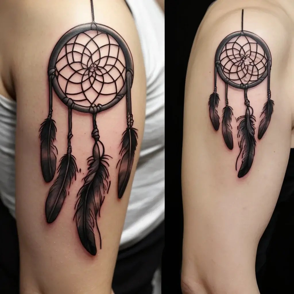 dream catcher tattoo (75)