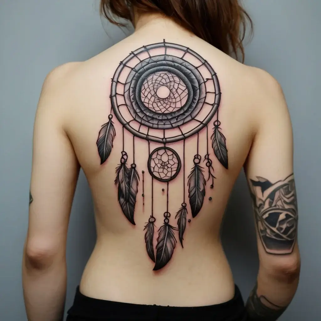 dream catcher tattoo (76)