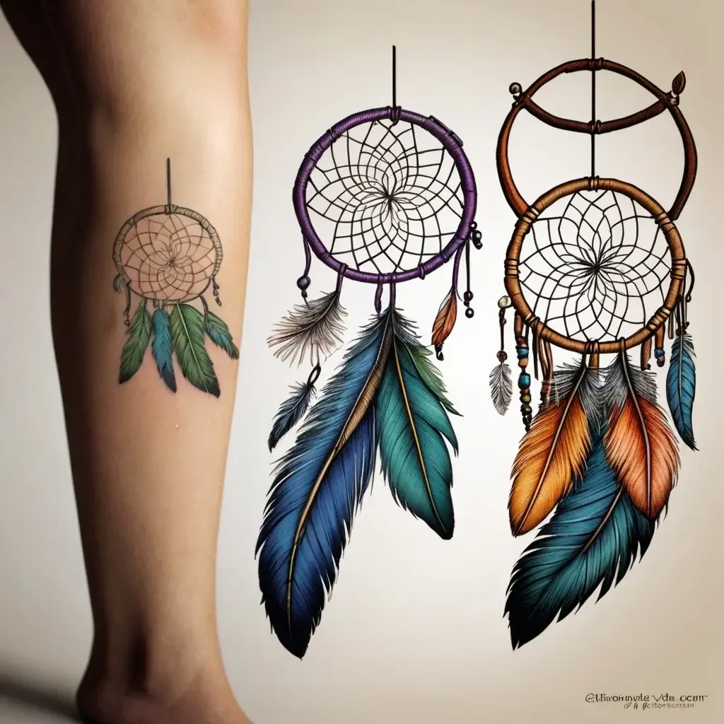 dream catcher tattoo (78)