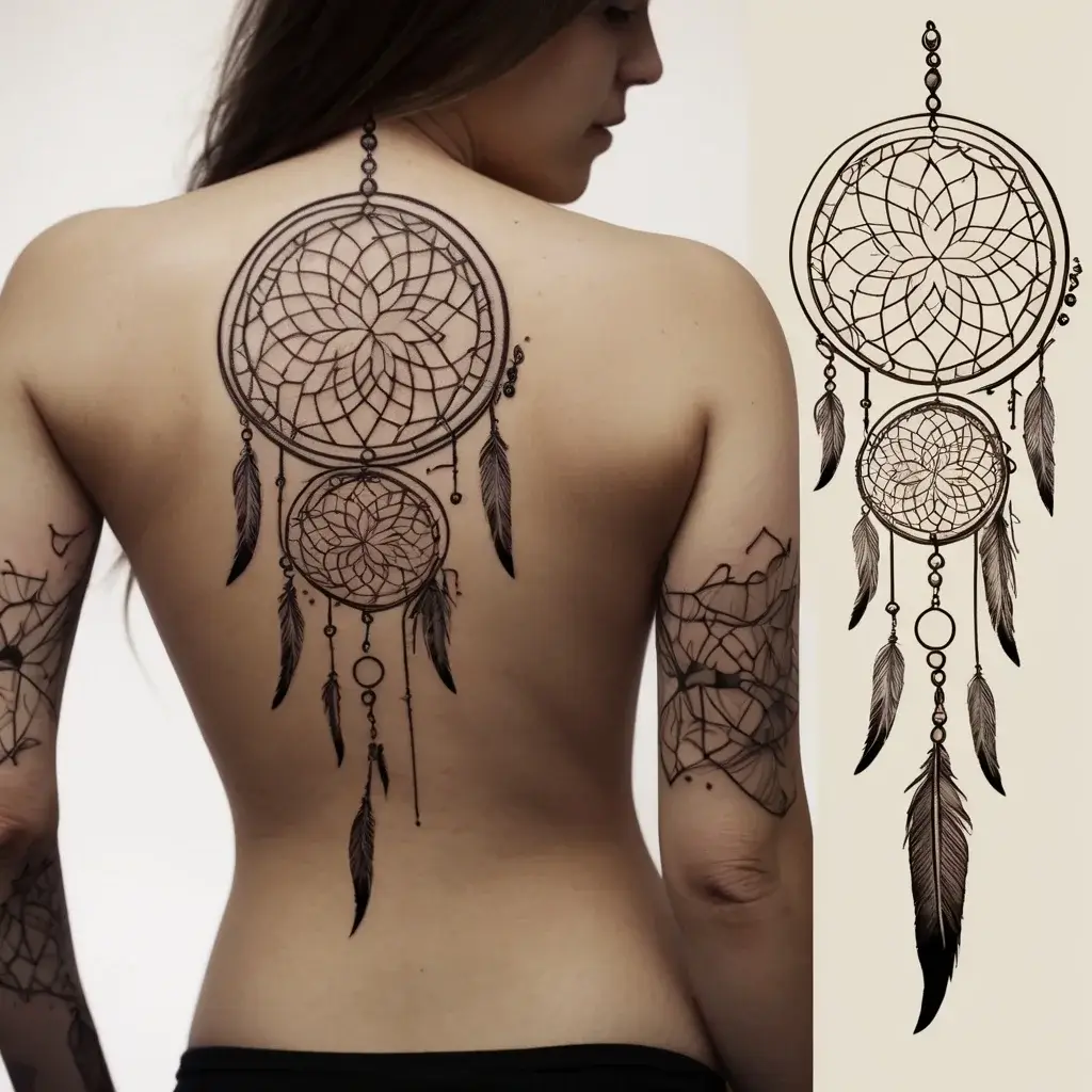 dream catcher tattoo (79)