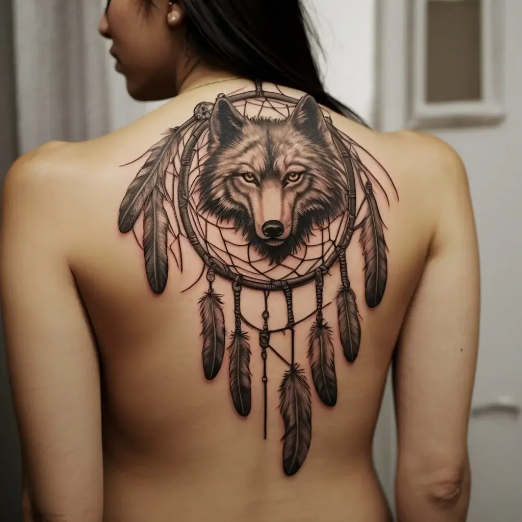 dream catcher tattoo (81)