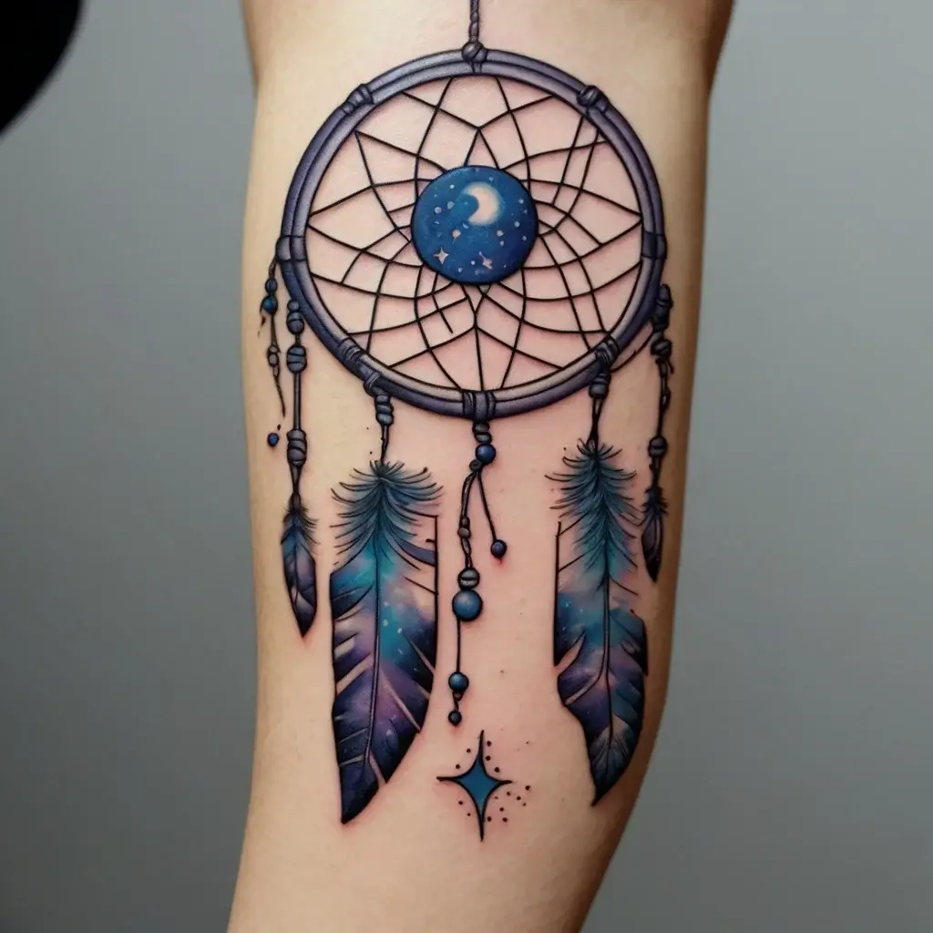 dream catcher tattoo (83)