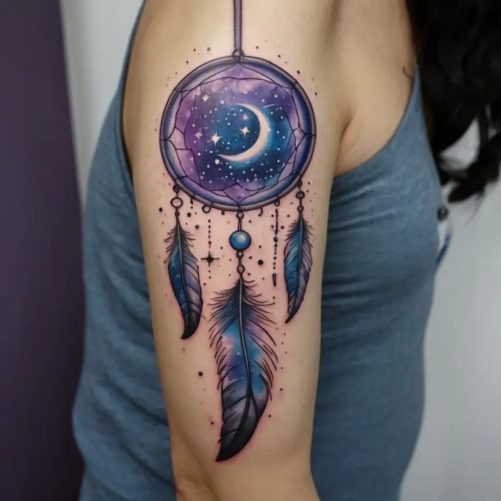 dream catcher tattoo (84)