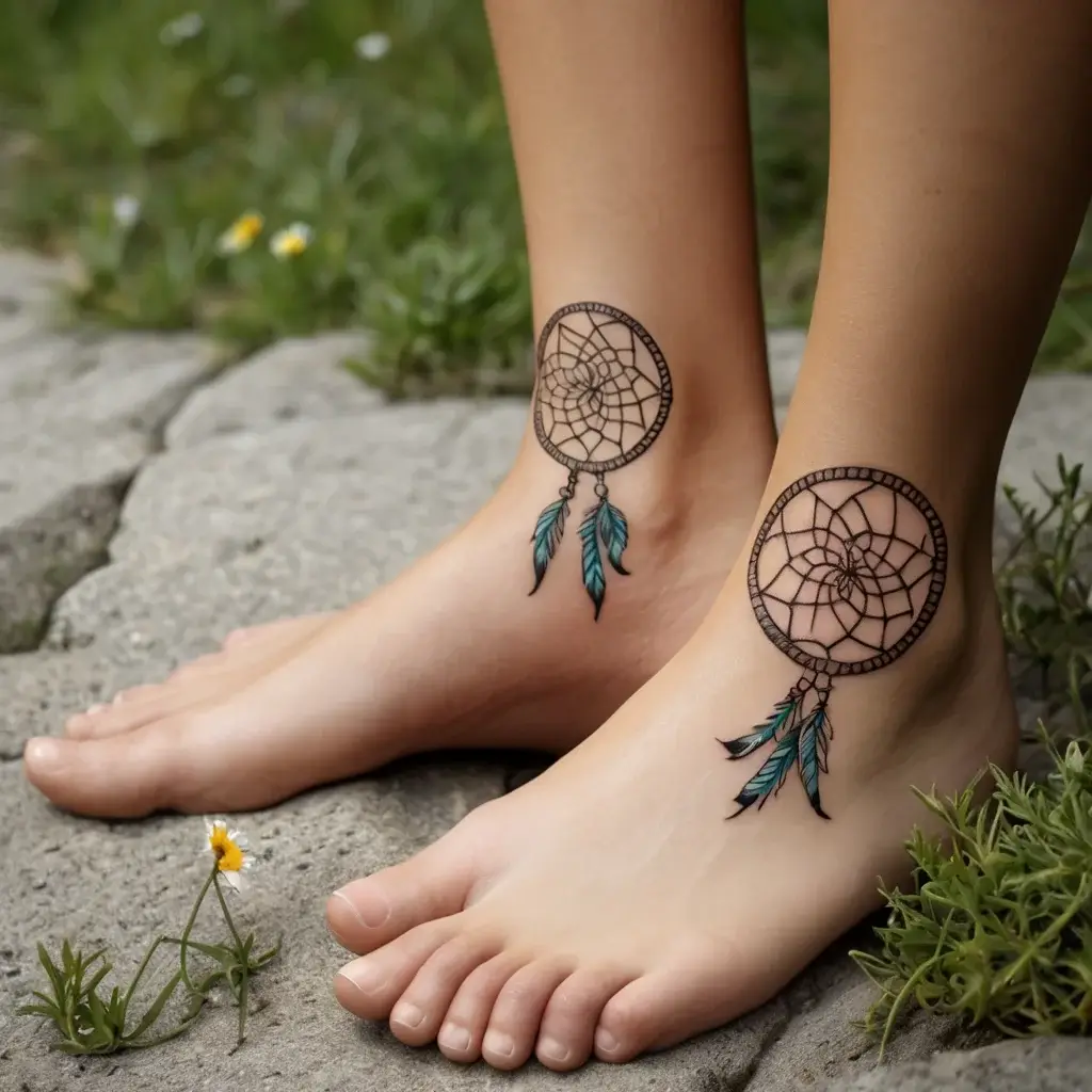 dream catcher tattoo (85)