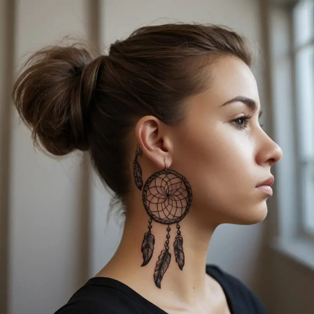 dream catcher tattoo (87)