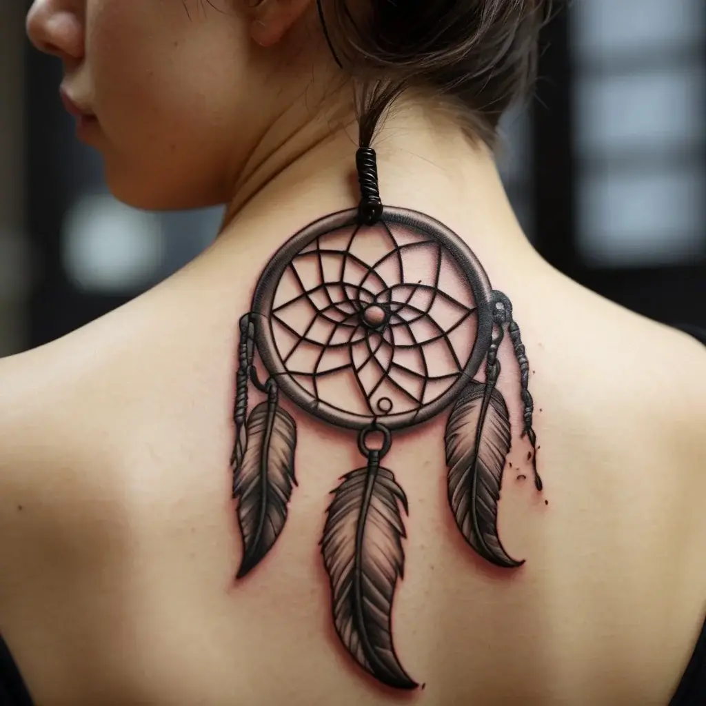 dream catcher tattoo (88)