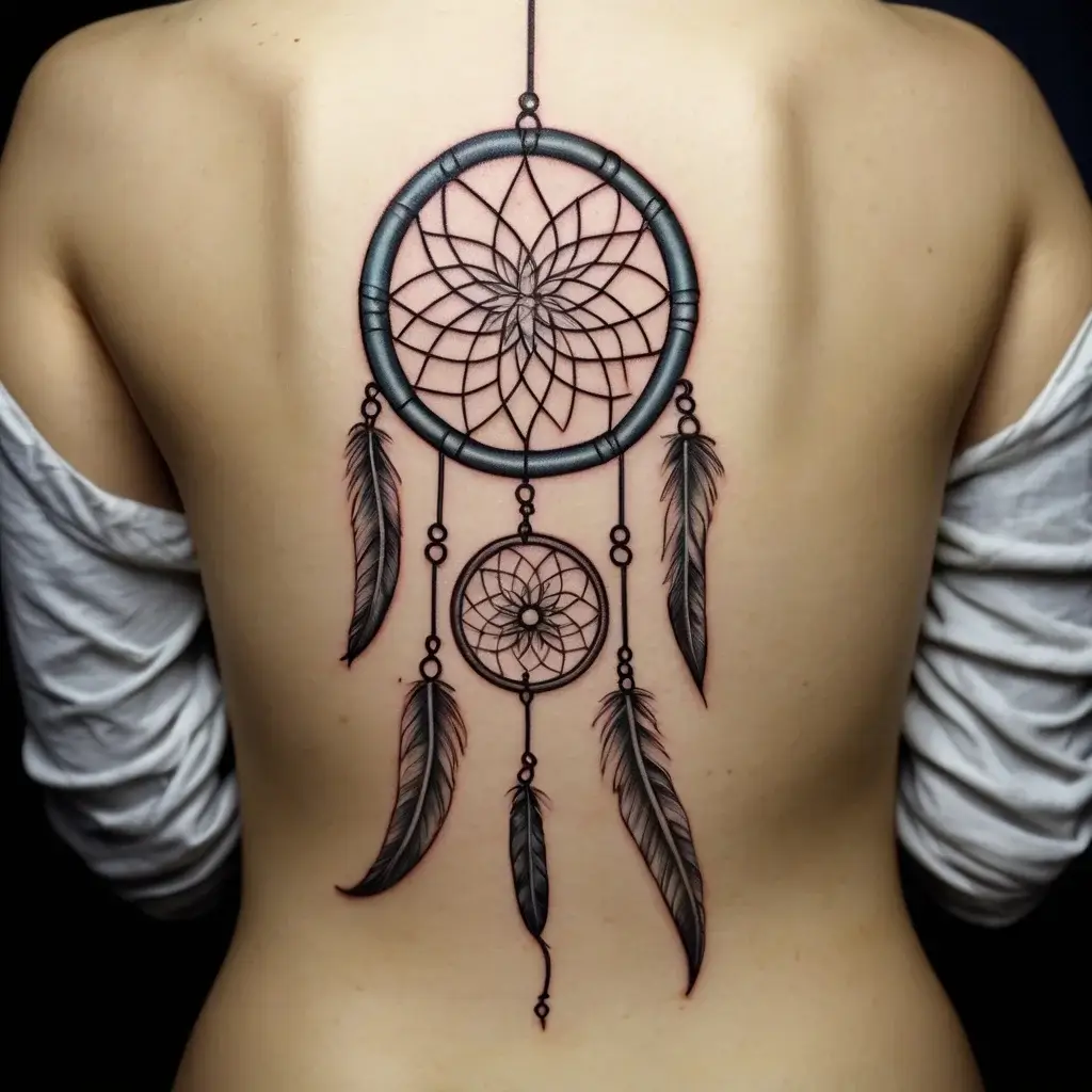 dream catcher tattoo (89)