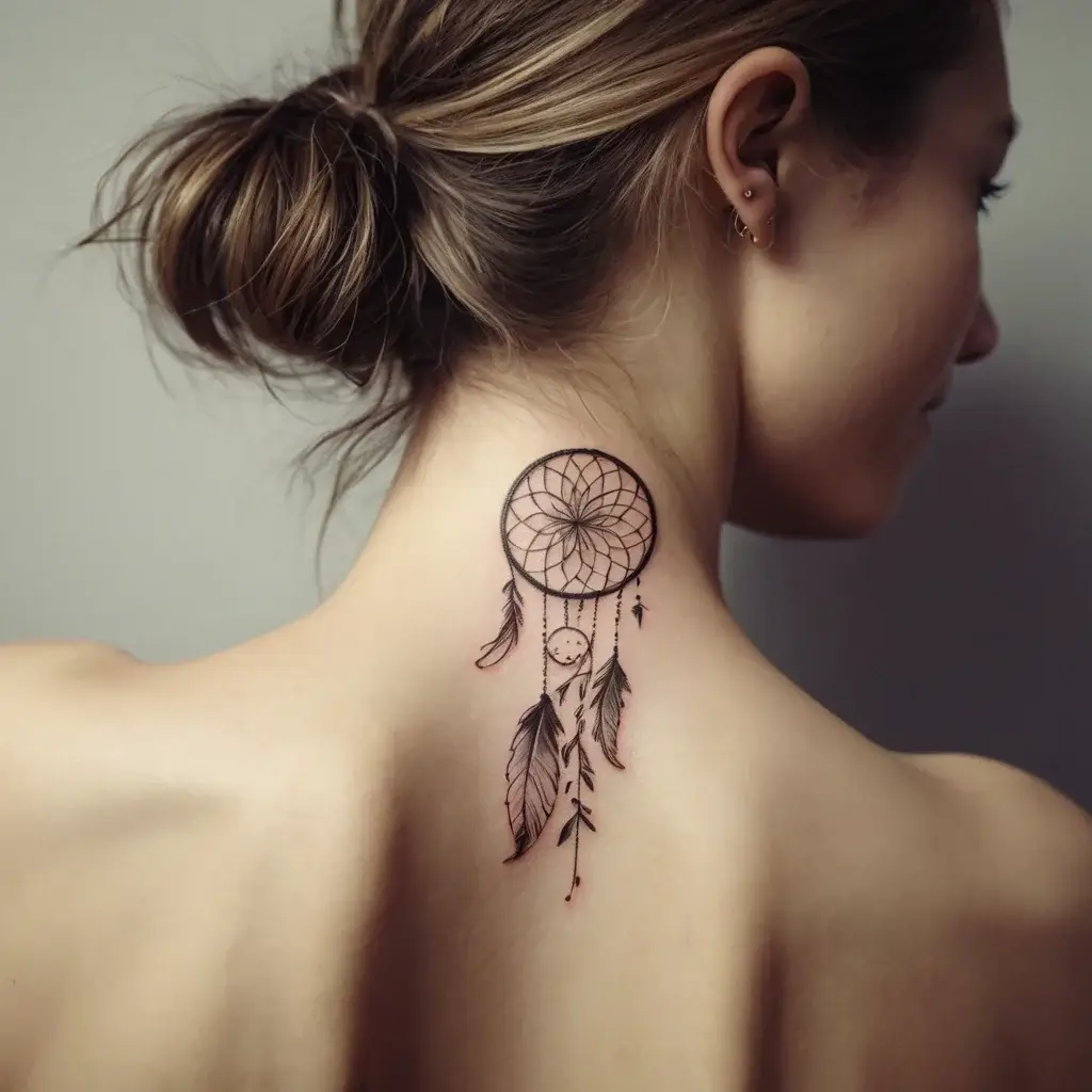 dream catcher tattoo (9)