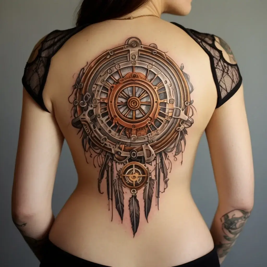 dream catcher tattoo (91)