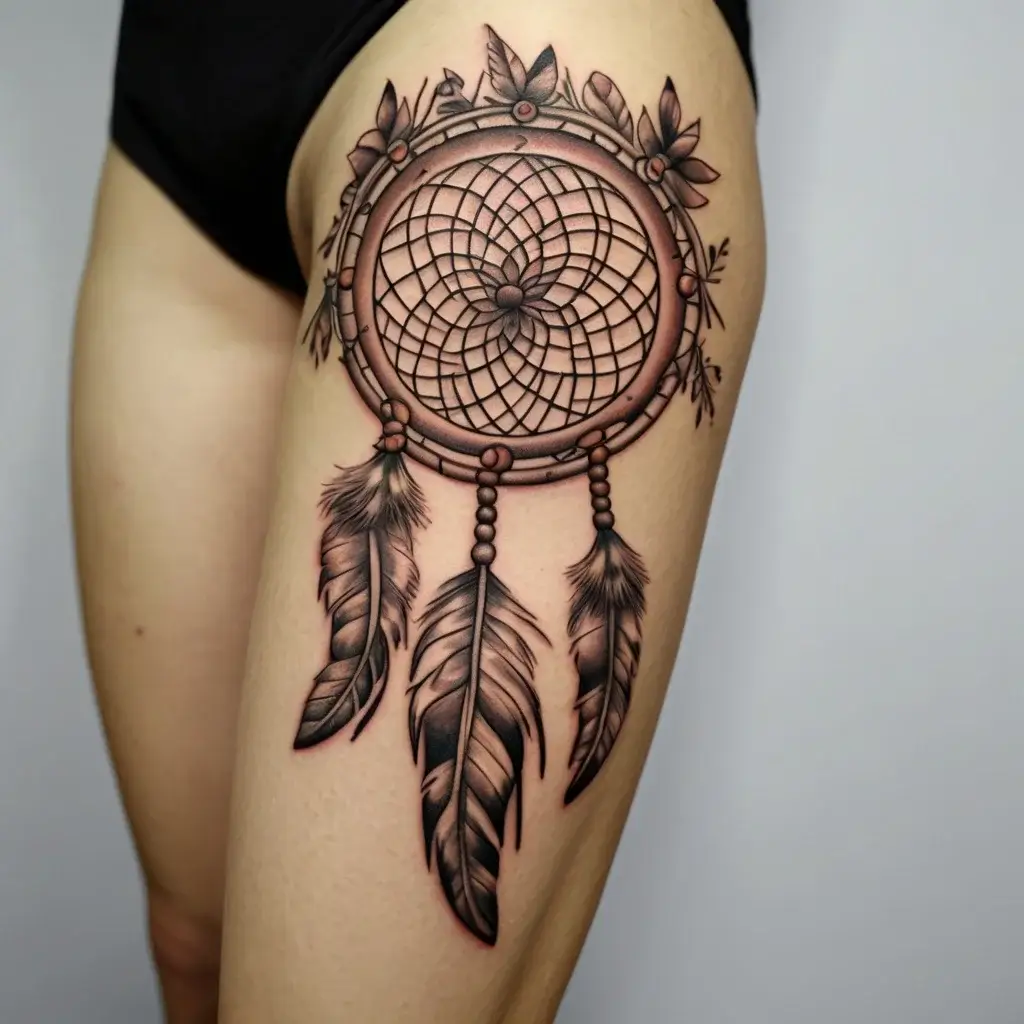 dream catcher tattoo (92)