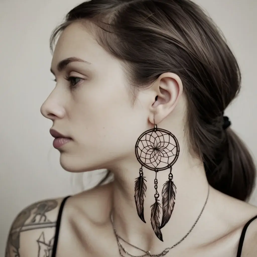 dream catcher tattoo (96)