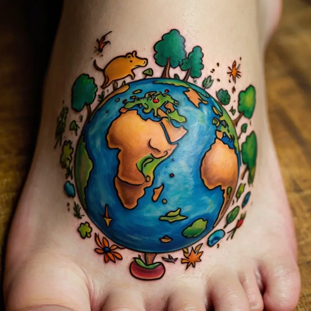 earth tattoo (49)