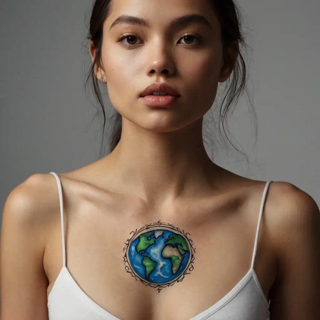 earth tattoo (75)