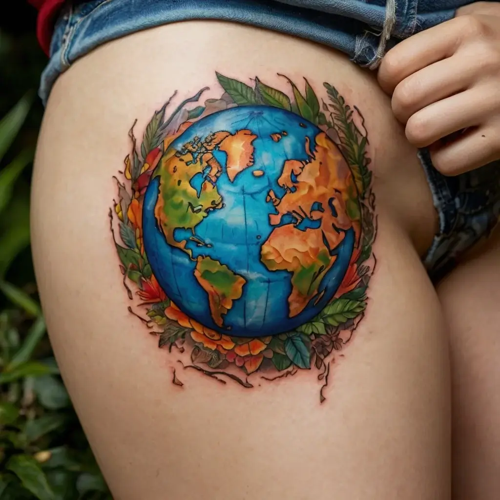 earth tattoo (8)