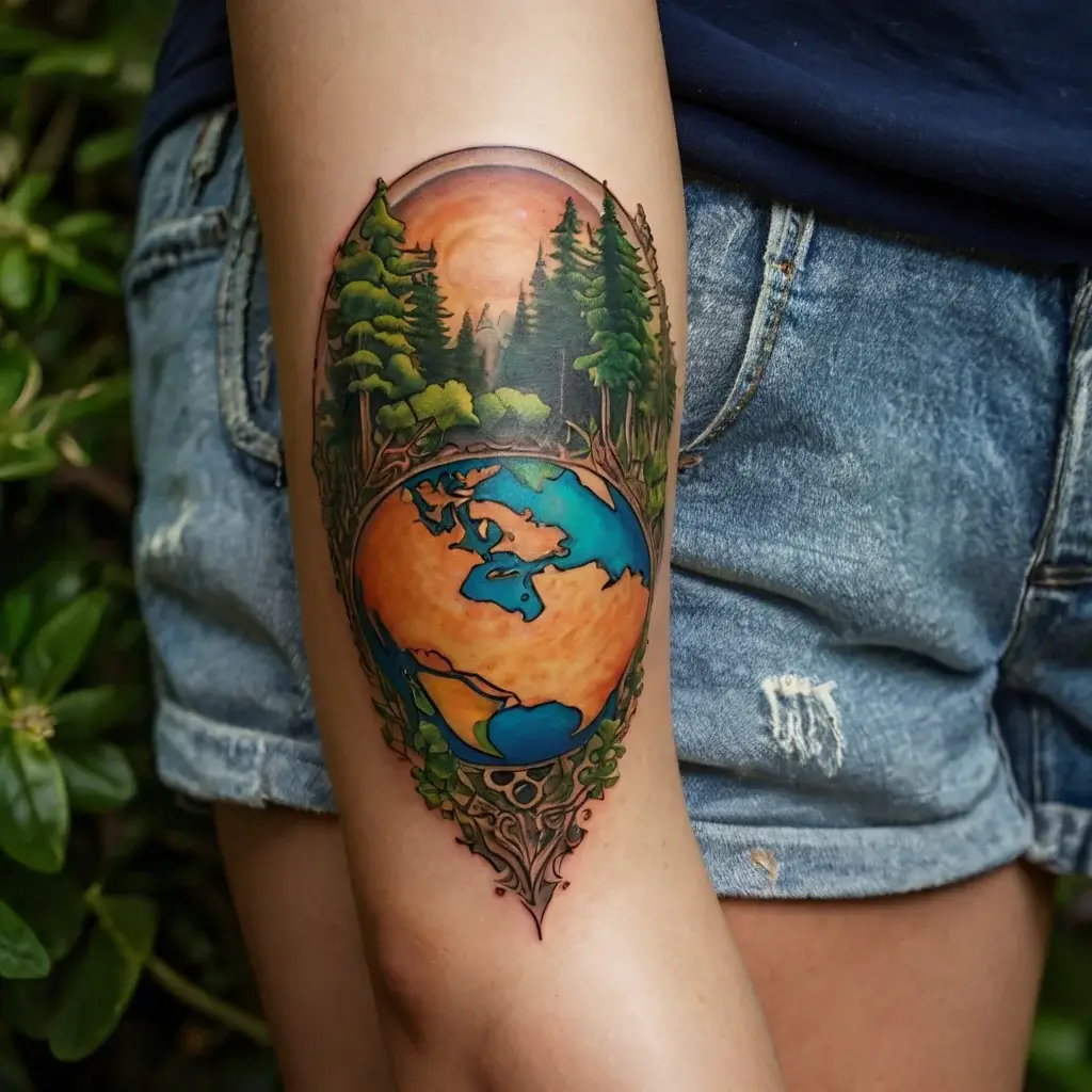 earth tattoo (9)