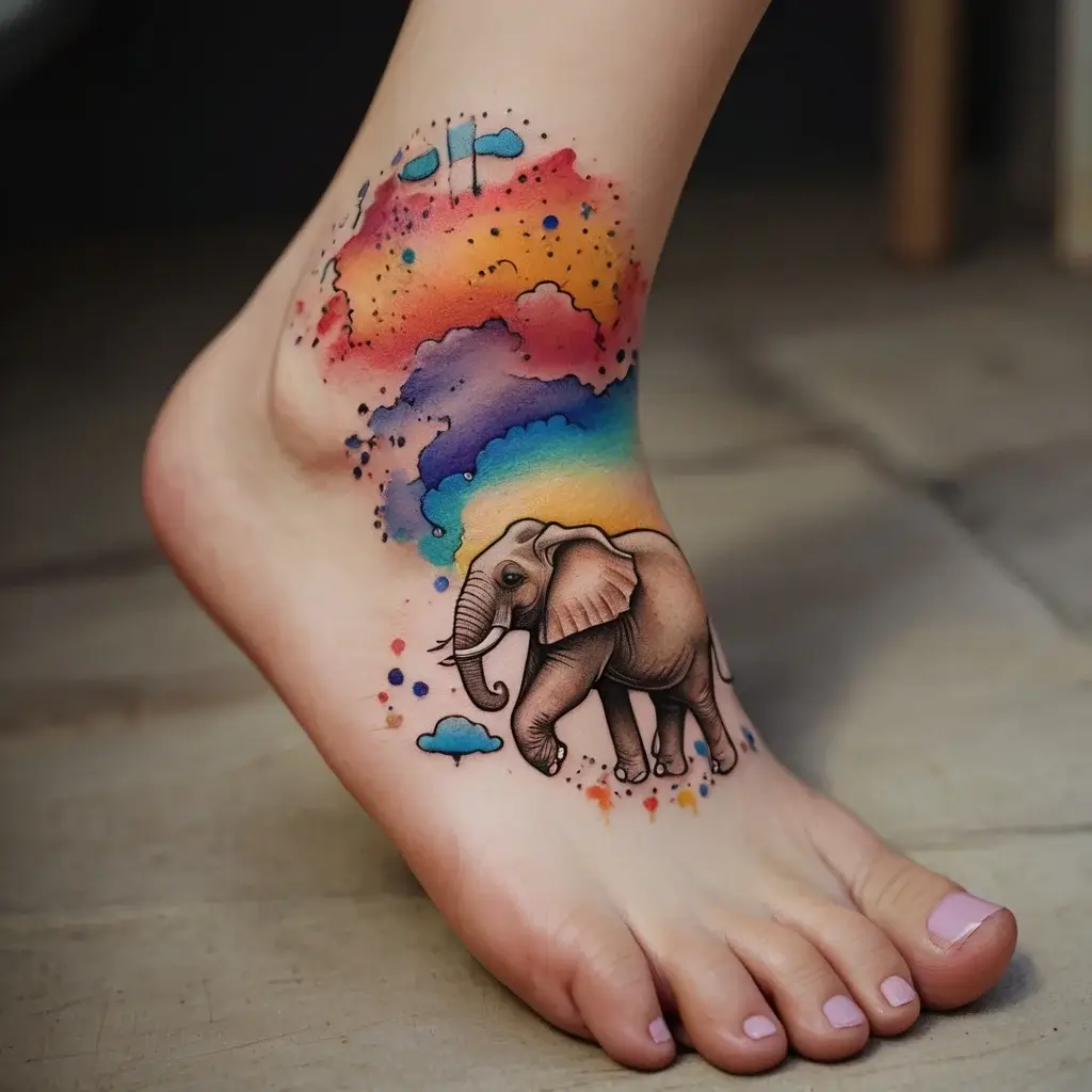 elephant tattoo (11)