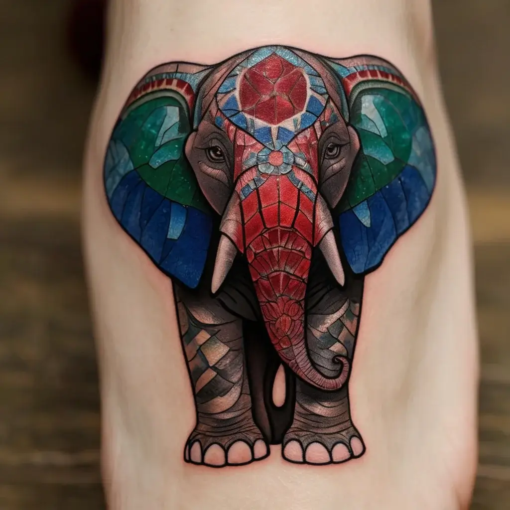 elephant tattoo (12)