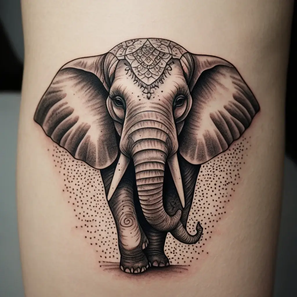 elephant tattoo (20)