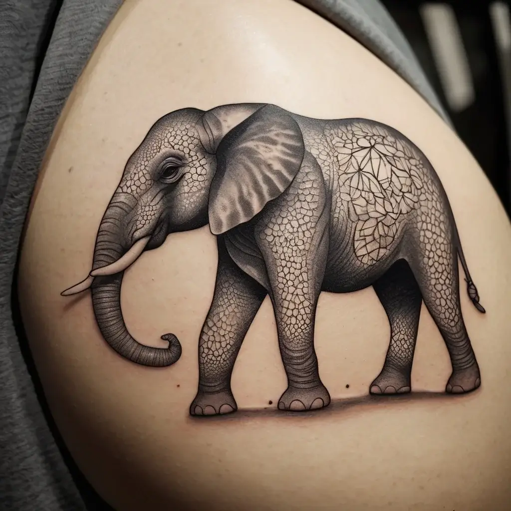 elephant tattoo (21)