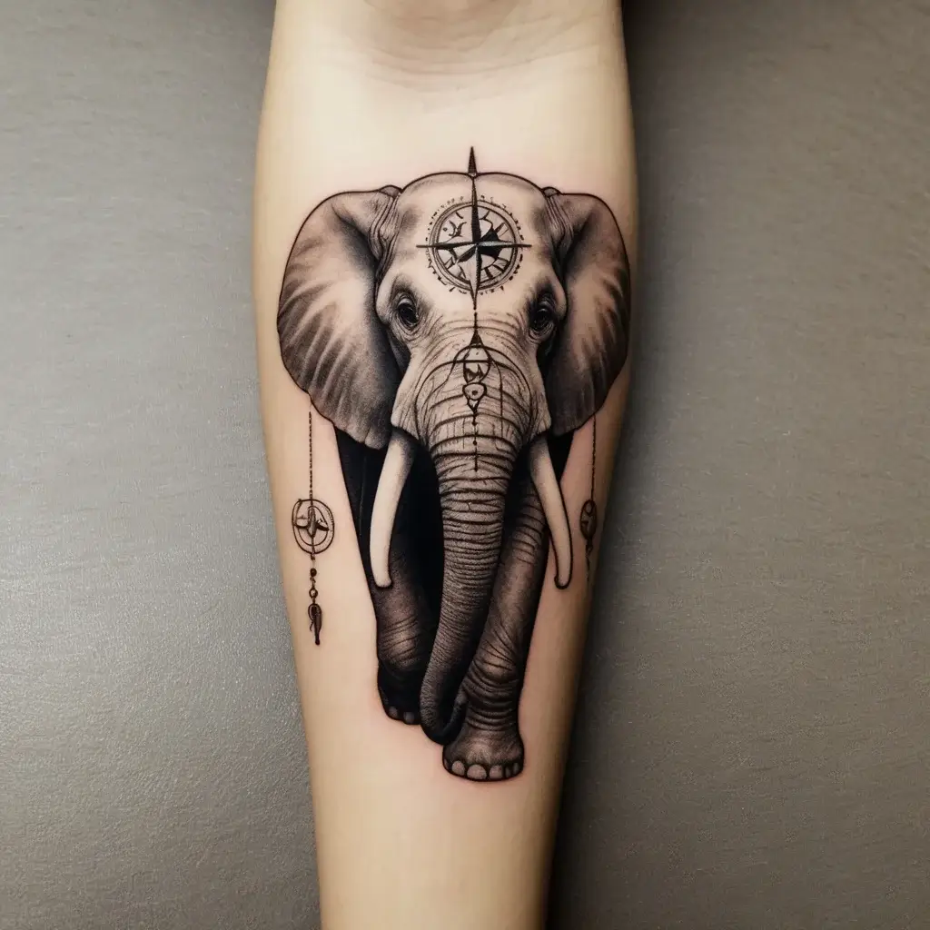 elephant tattoo (24)