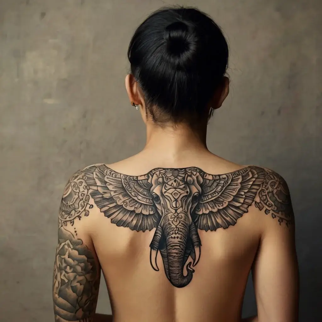 elephant tattoo (32)