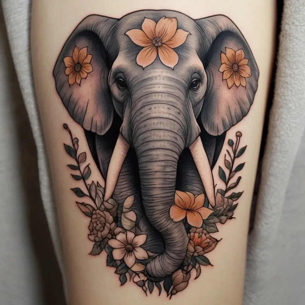 elephant tattoo (36)