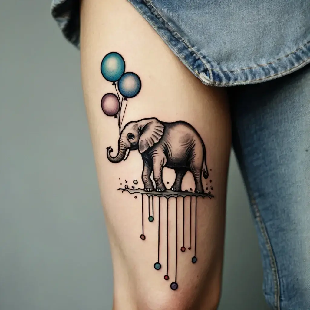 elephant tattoo (52)