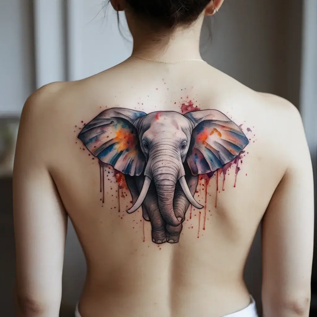 elephant tattoo (6)