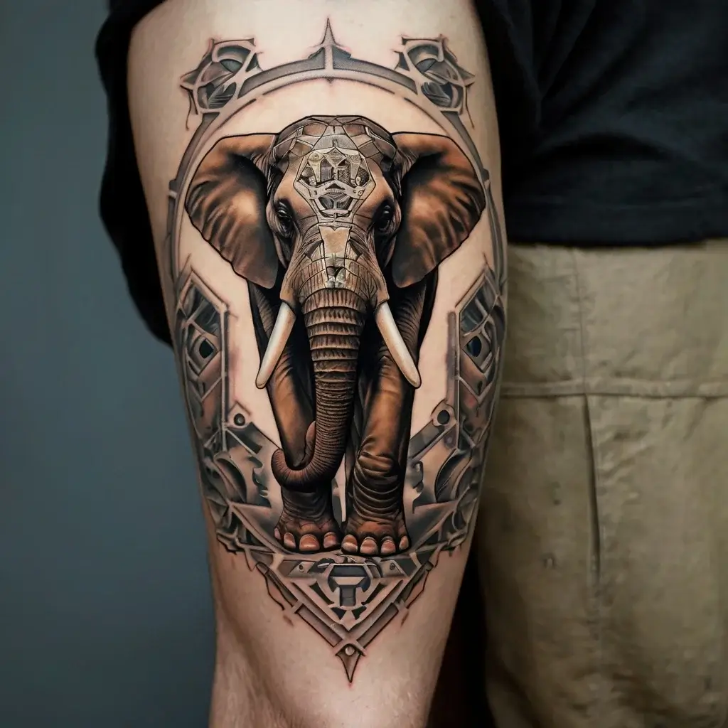 elephant tattoo (61)