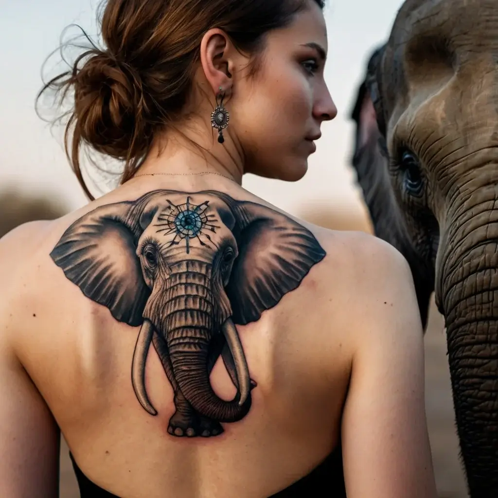 elephant tattoo (69)