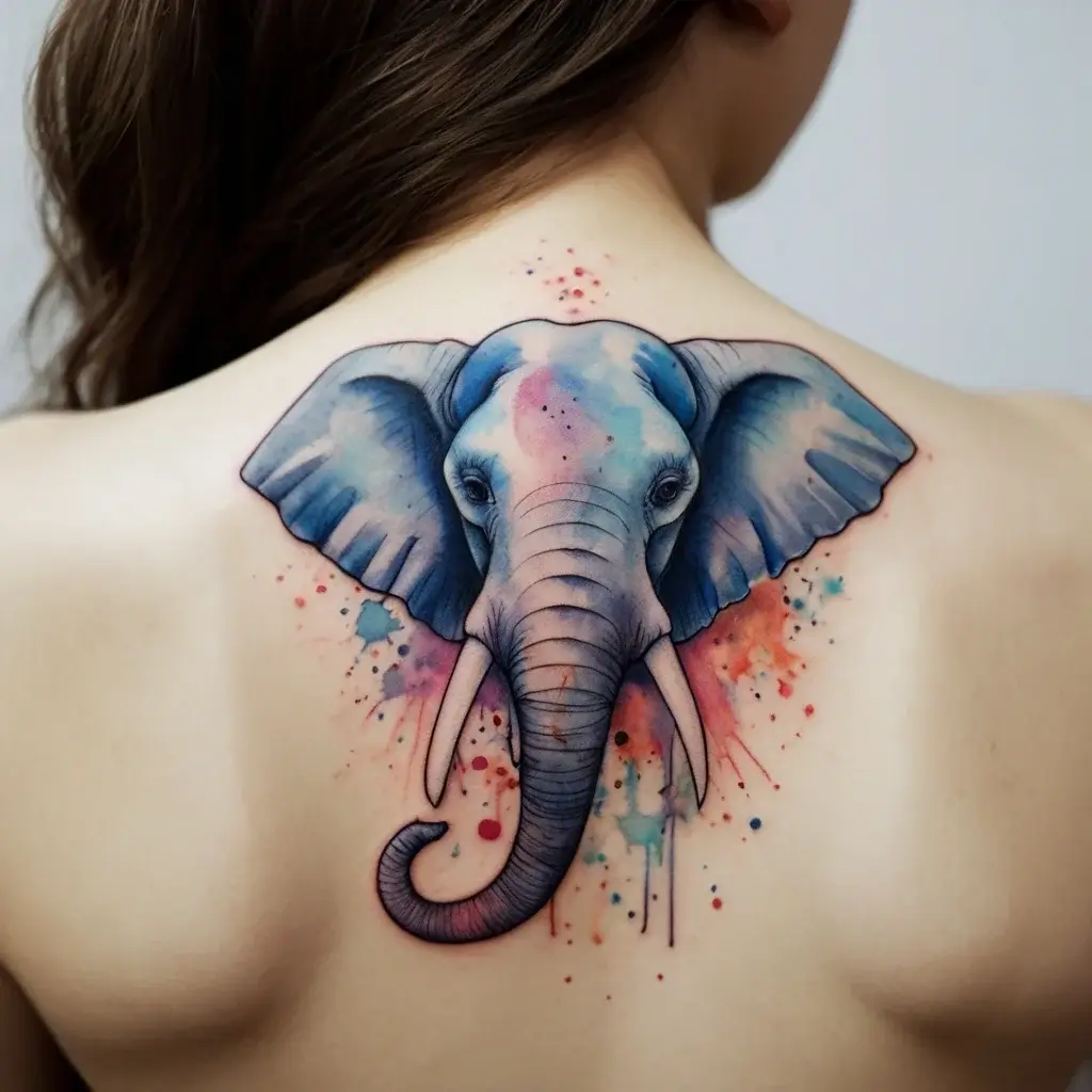 elephant tattoo (7)