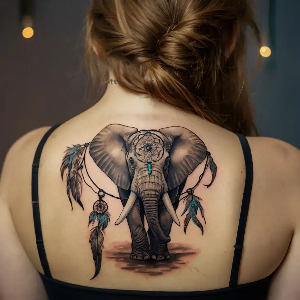 elephant tattoo (70)