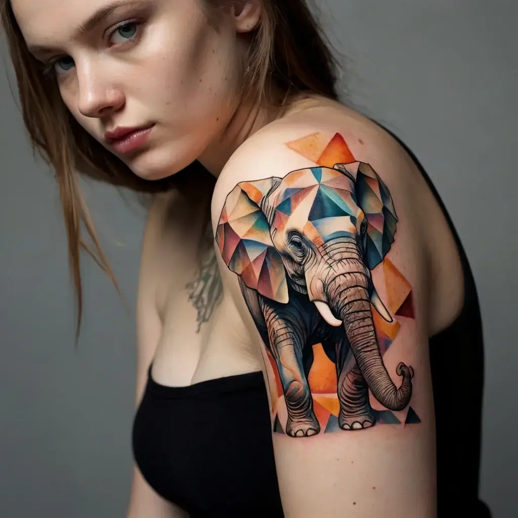 elephant tattoo (76)