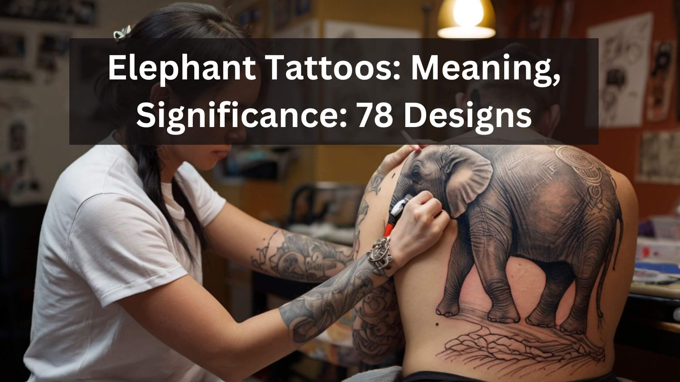 elephant tattoo