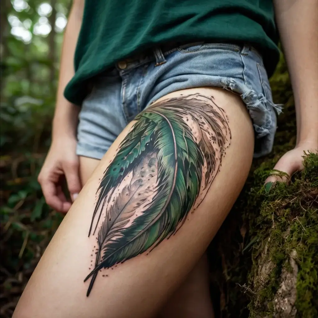 feather tattoo (11)