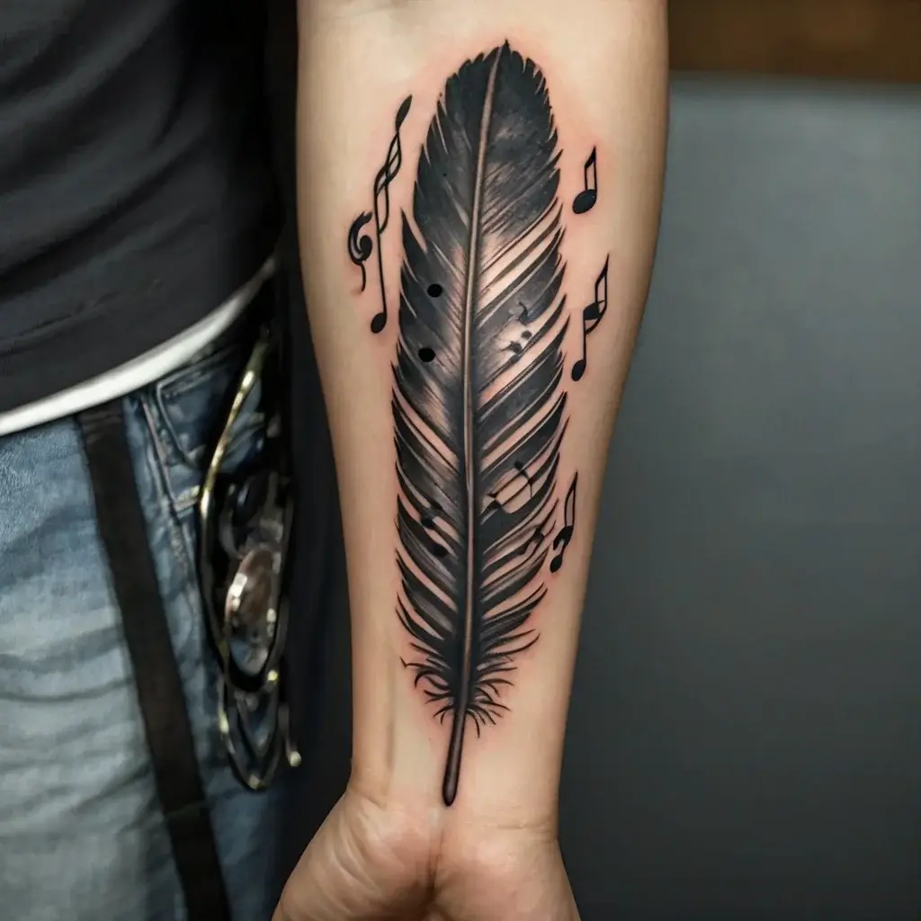 feather tattoo (2)