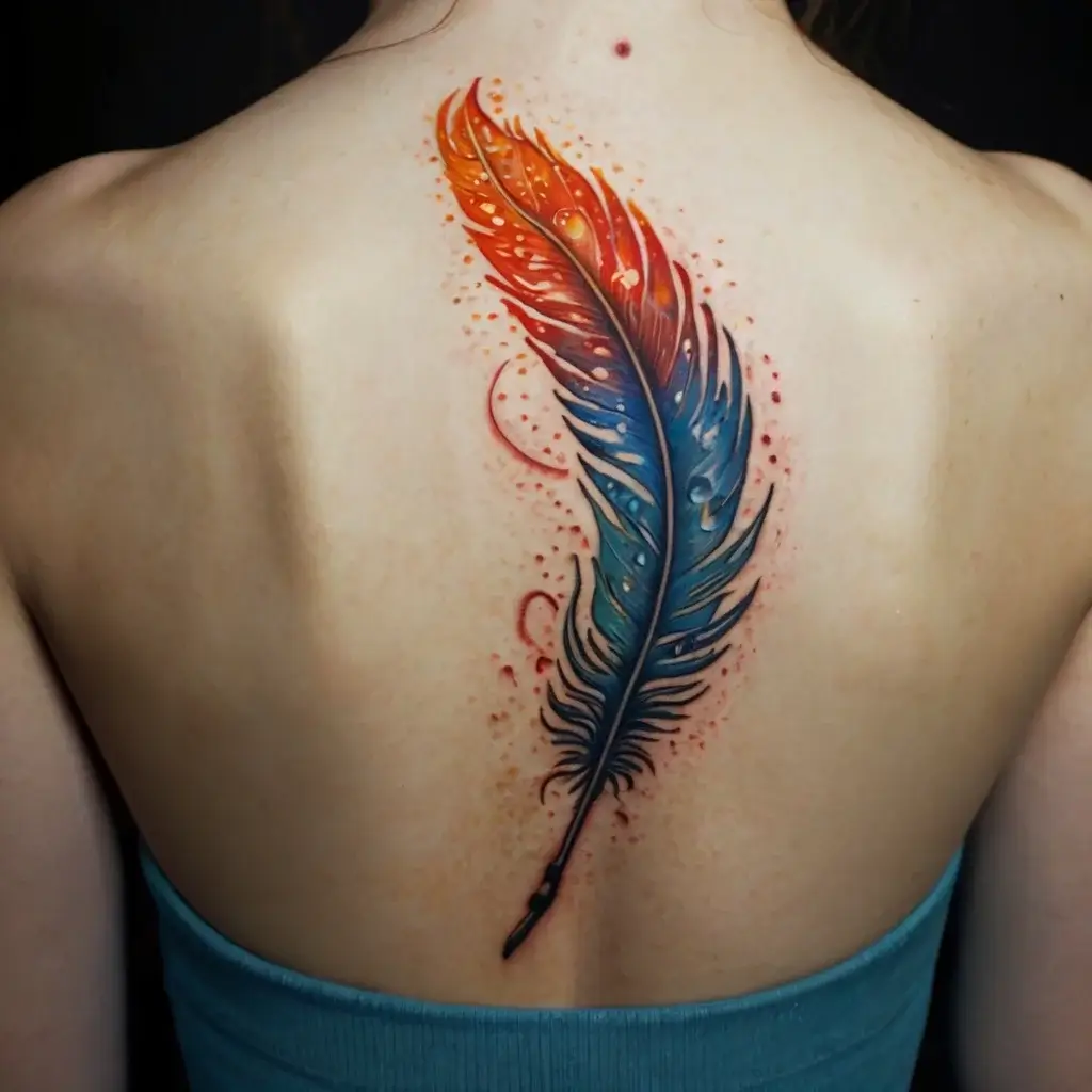 feather tattoo (22)