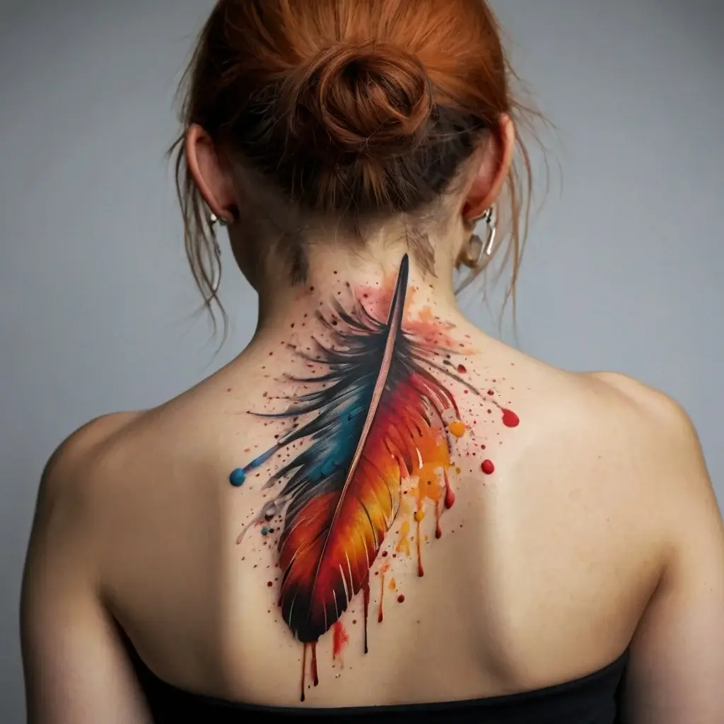 feather tattoo (30)