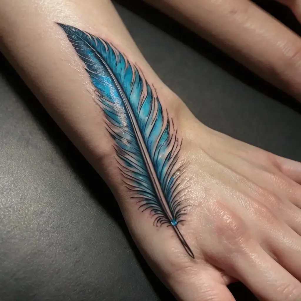 feather tattoo (33)