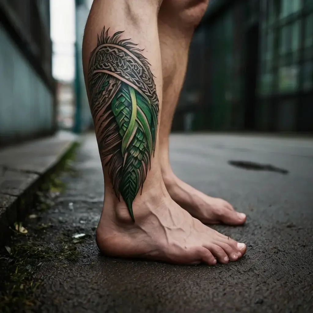 feather tattoo (35)