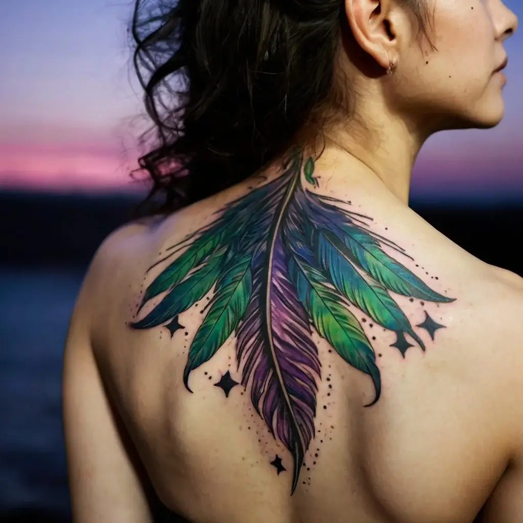 feather tattoo (4)