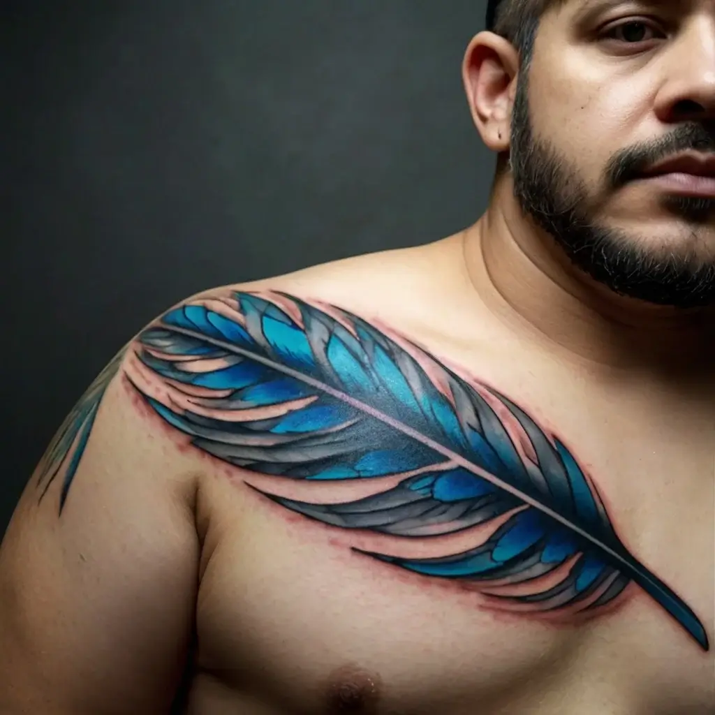 feather tattoo (40)