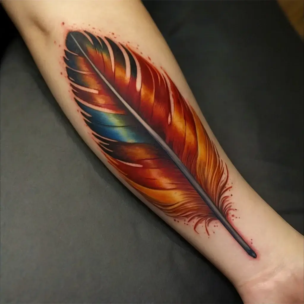 feather tattoo (47)