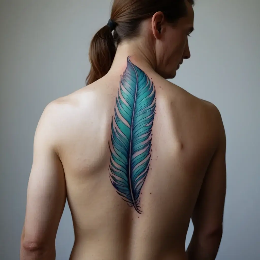 feather tattoo (55)