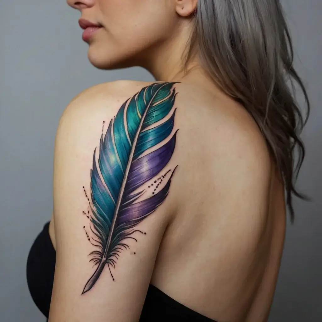 feather tattoo (58)