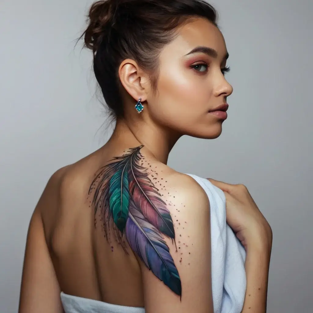 feather tattoo (59)