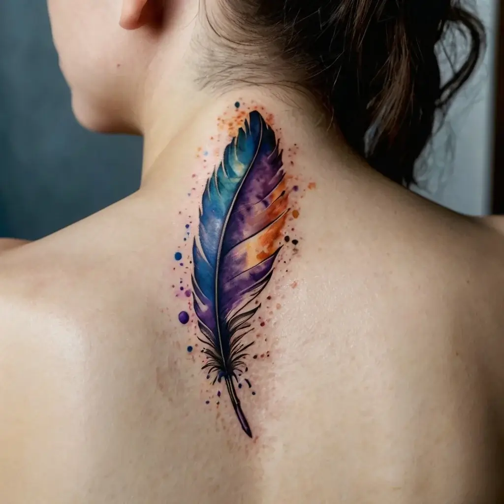 feather tattoo (62)