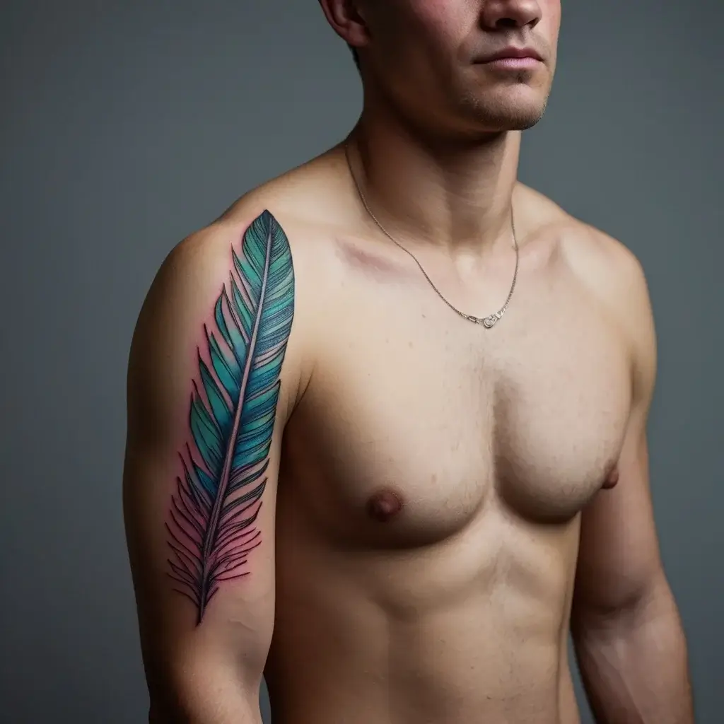 feather tattoo (65)